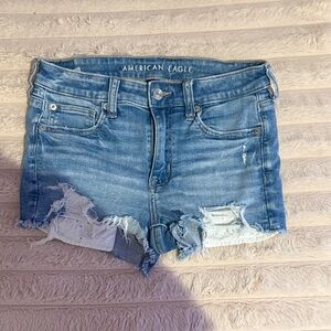 american eagle jean shorts